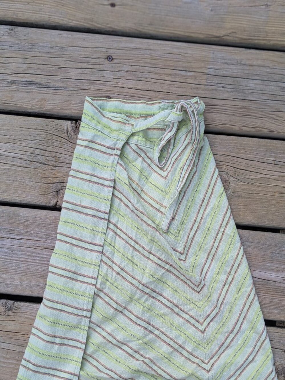 Cotton Wrap Skirt Handmade From Guatemala